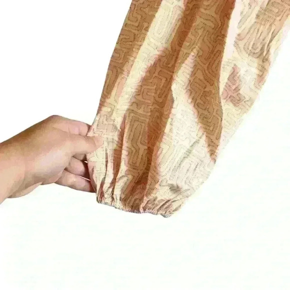 STAUD Long Sleeve Peplum Jules Top Size Large NWT - Picture 9 of 11